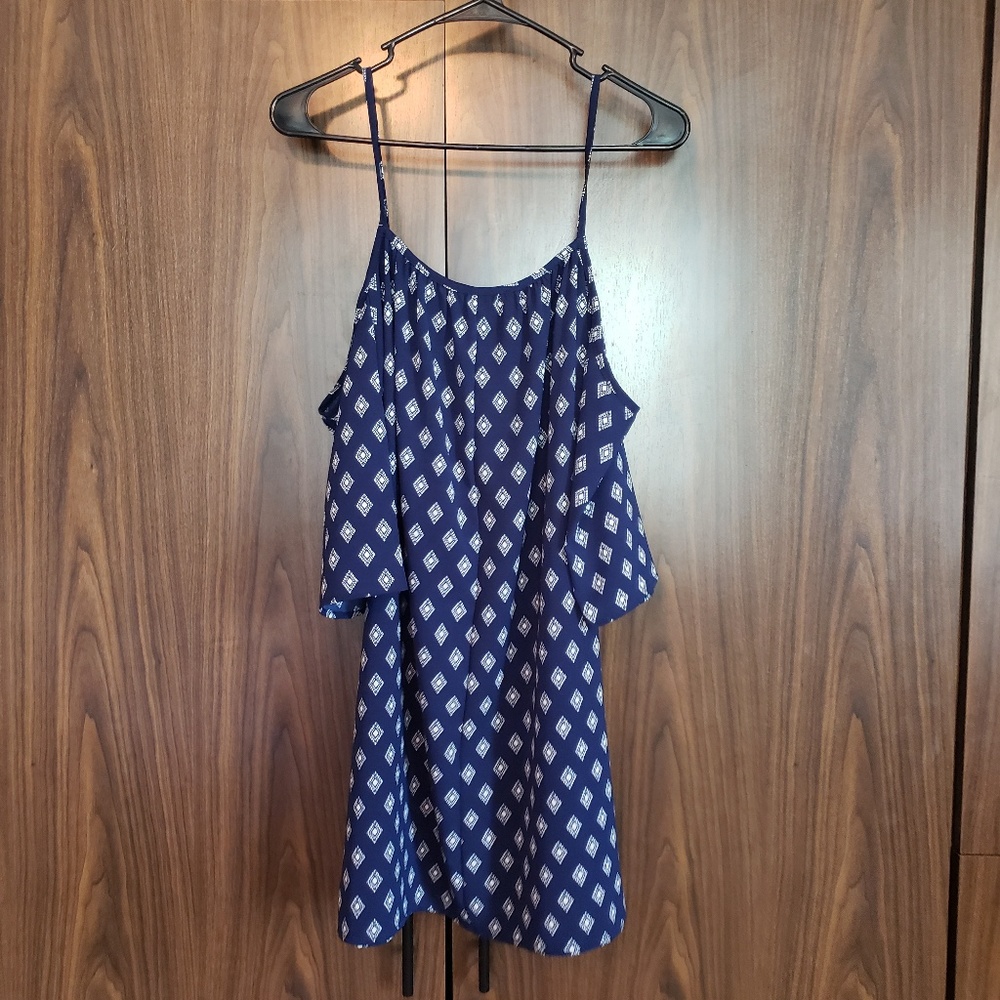 Navy blue dress